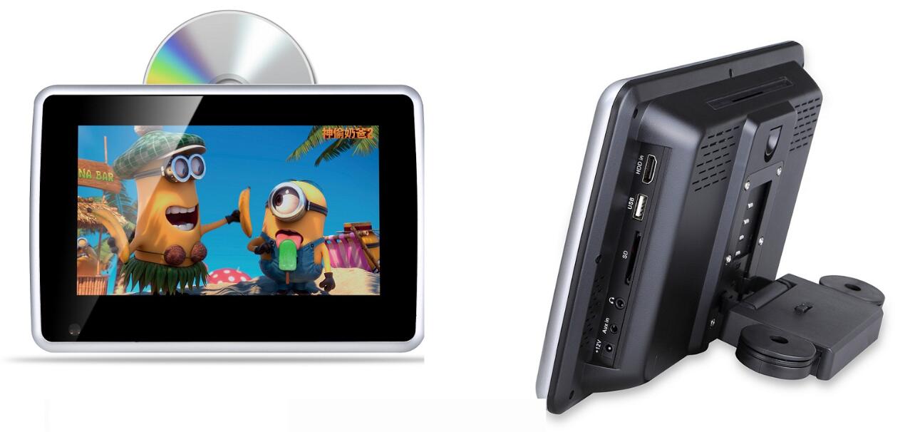 9 Inch Clip On Headrest Dvd Player Buy Car Dvd Player Car